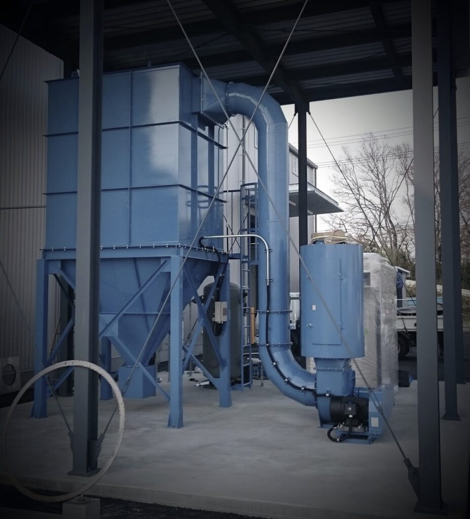 乾式集塵機(バグフィルター)